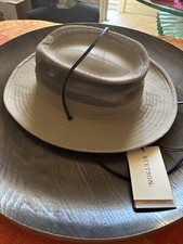 Stetson Takani Cappello Safari Tesa Larga Come Nuovo M