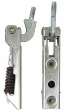 Coppia cerniere per cucina stufa a legna Royal 95 x 20 mm. filettatura 6MA