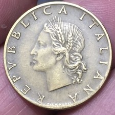 RARA MONETA 20 LIRE 1958 -