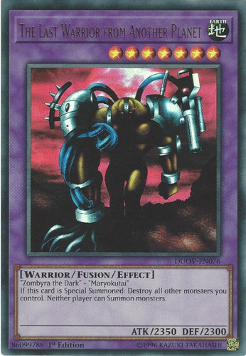 The last warrior - last,