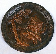 A5 - VECCHIO PIATTO IN RAME