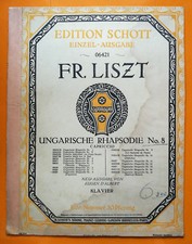 Franz Liszt: Spartito musicale
