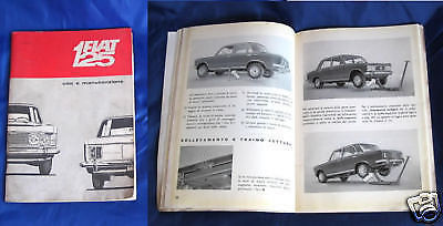 Fiat 125 libretto - -, uso