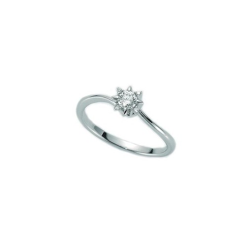 Anello miluna donna oro bianco - miluna,