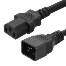 AC Power Cable 3 Plugs C20