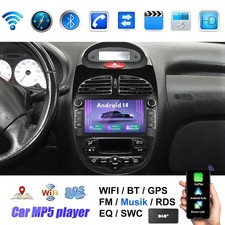DAB+ per Peugeot 206 206CC 2001-2008 Carplay 2+64G Android 14 autoradio GPS NAVI