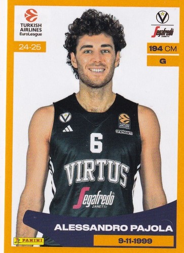 Panini 2024 euroleague - 2024-25,