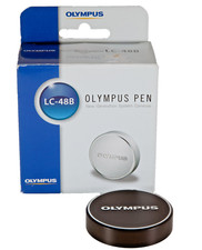 Olympus LC-48 B Tappo obiettivo Nero per M.Zuiko Digital 17 mm 1:1.8