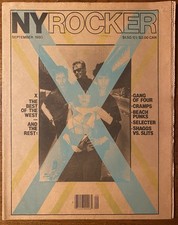 X (The Band) 1980 NEW YORK