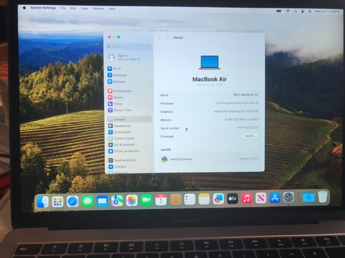 Apple macbook air 2018 a1932 - macbook,