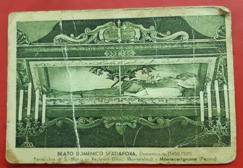 Raro santino beato domenico - beato,