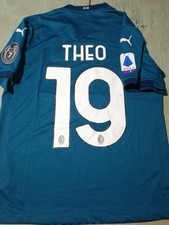 Maglia AC Milan THEO HERNANDEZ Third Jersey Away Shirt Serie A 2020 2021 3d S
