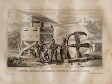 Incisione Inghilterra "Costumi