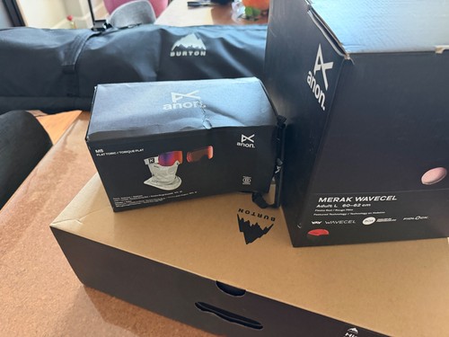 Burton snowboard package all