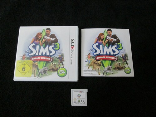 3ds the sims animali - sims, 3