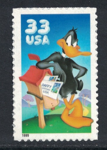 Scott 3307a daffy duck - 3307a-,