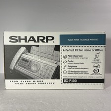 Fotocopiatrice fax personale carta comune Sharp UX-P100 telefono chiamante ID