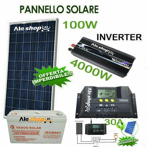 Kit fotovoltaico pannello - kit,