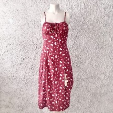 VESTITO SIRENA FLOREALE SPACCO CORPINO CORPETTO SEXY DONNA CASUAL STILE ITALIANO