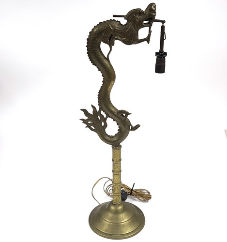 Antico cinese ottone drago - antico,
