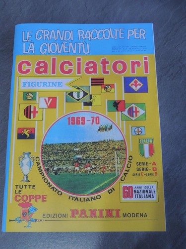 Nuovo album calciatori 1969 - nuovo,