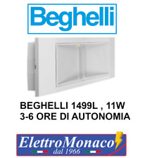 Lampada emergenza ricaricabile LED Beghelli 1499L, 11W, - Produzione 2024