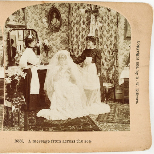 Soldatino lettura sposa