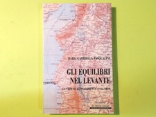 GLI EQUILIBRI NEL LEVANTE