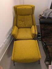 Poltrona  Ditre Beetle Con Pouff Design Arredo Sala Salotto Arredamento