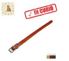 COLLARE per Cane in Cuoio con