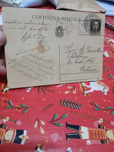 Cartolina postale 1938 - postale,