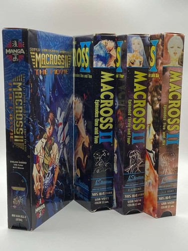 Macross anime vhs dub - vhs,