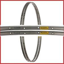 NOS FIAMME SPEEDY CERCHI 28" 700c 32H VINTAGE TUBOLARE STRADA CORSA BICI ANNI 80 ERGAL