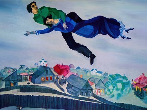 Marc chagall sopra - marc, la