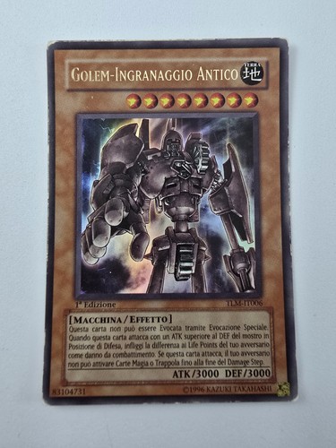 Yugioh golem ingranaggio - golem,