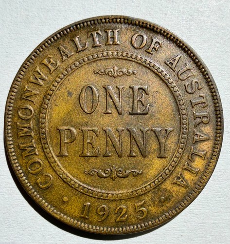 Penny australia 1925 - penny,