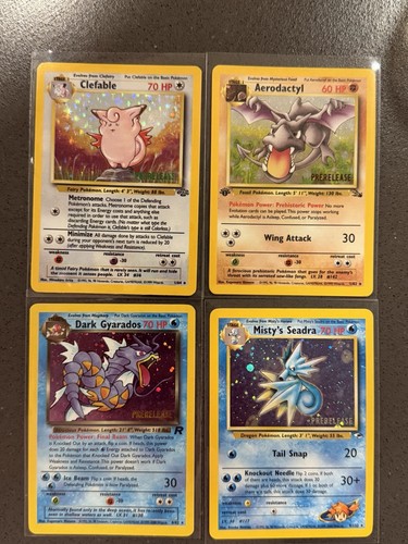 Set completo carte prerelease - set,