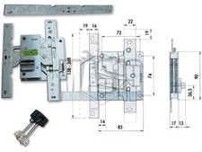 SERRATURA PER CASSEFORTI CISA