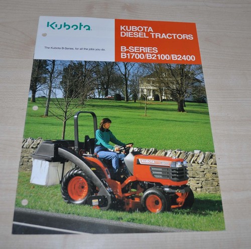 Brochure giapponese trattore