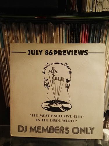 Members only july 86 - dj,