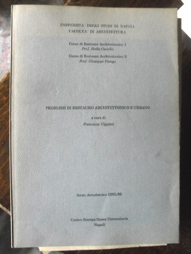 Problemi restauro - problemi,