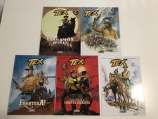 5 ALBI TEX ROMANZI A FUMETTI