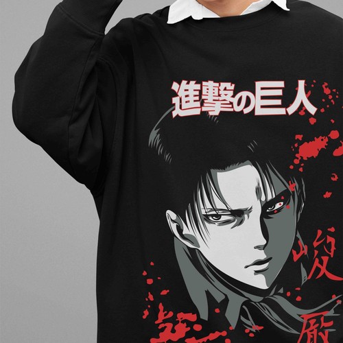 Felpa attack titan maglione - titan,