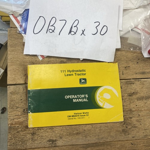 John deere 111 - john,