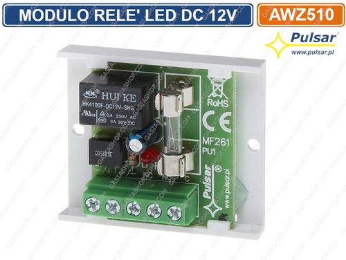 Pulsar modulo rele - rele, per