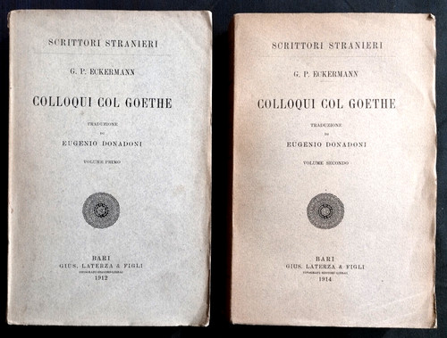 Colloqui col goethe - colloqui,