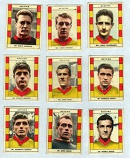 9 FIGURINE CALCIATORI IMPERIA