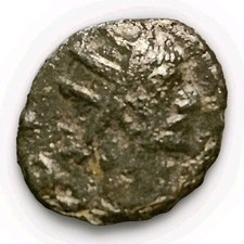 ANTONINIANO PICCOLO BRONZO - ANTICA MONETA IMPERO ROMANO DA COLLEZIONE