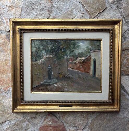 Quadro antico fontanella - antico, fontanella-