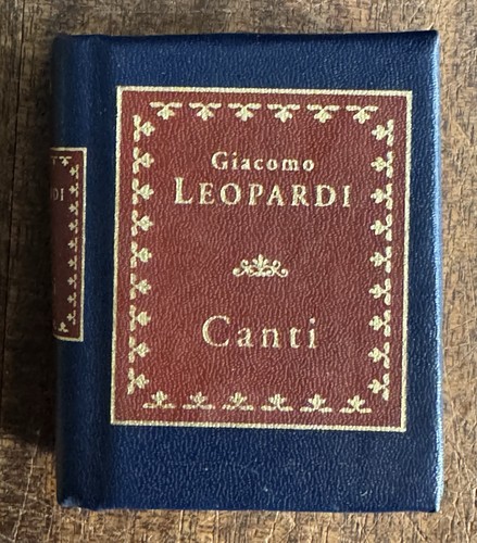Giacomo leopardi canti - leopardi,